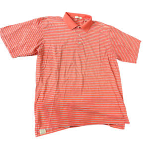 Vintage Peter Millar stripped Polo size L